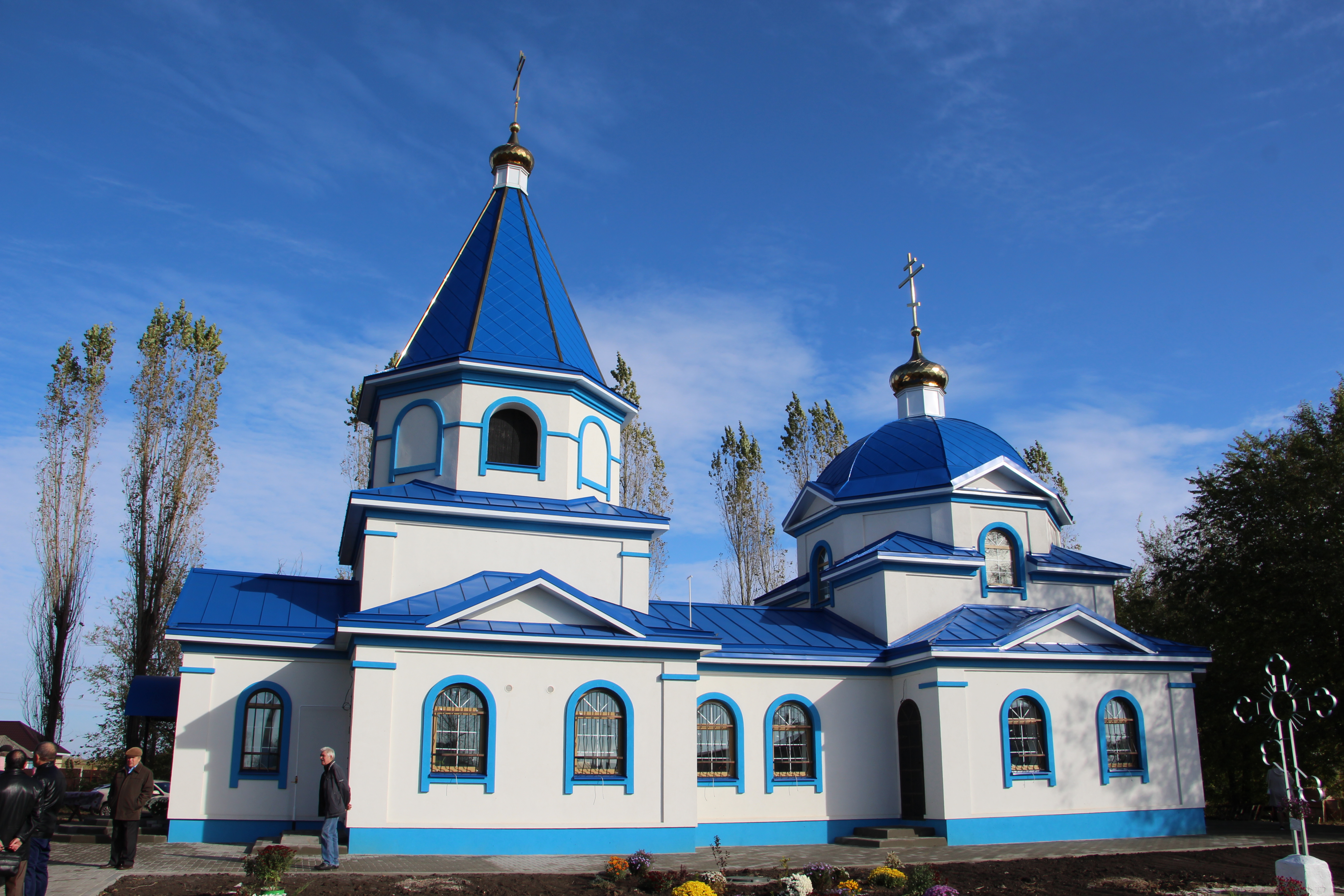 Подготовка к Освящению храма.